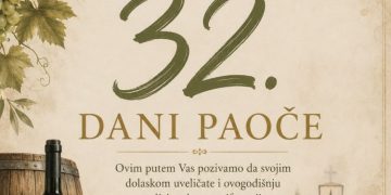 VEČERAS “DANI PAOČE” | Večer tradicije i zajedništva