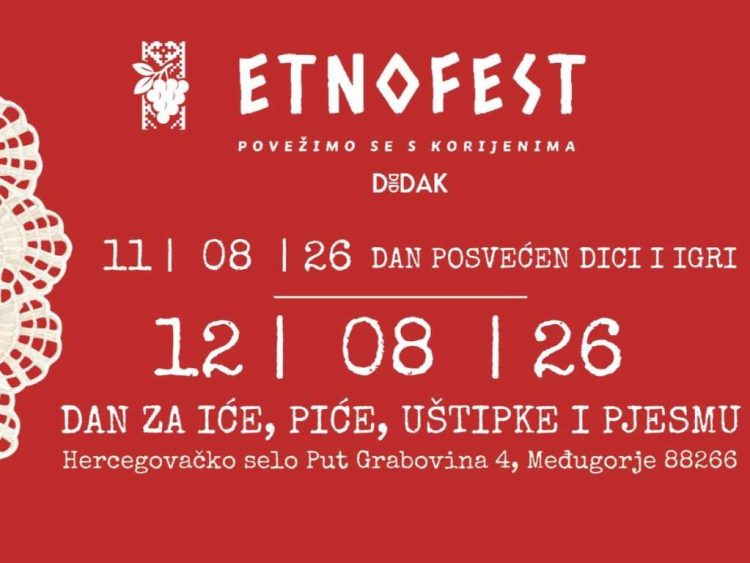 ETNOFEST DIDAK | Dva dana tradicije, glazbe, domaćih okusa i druženja