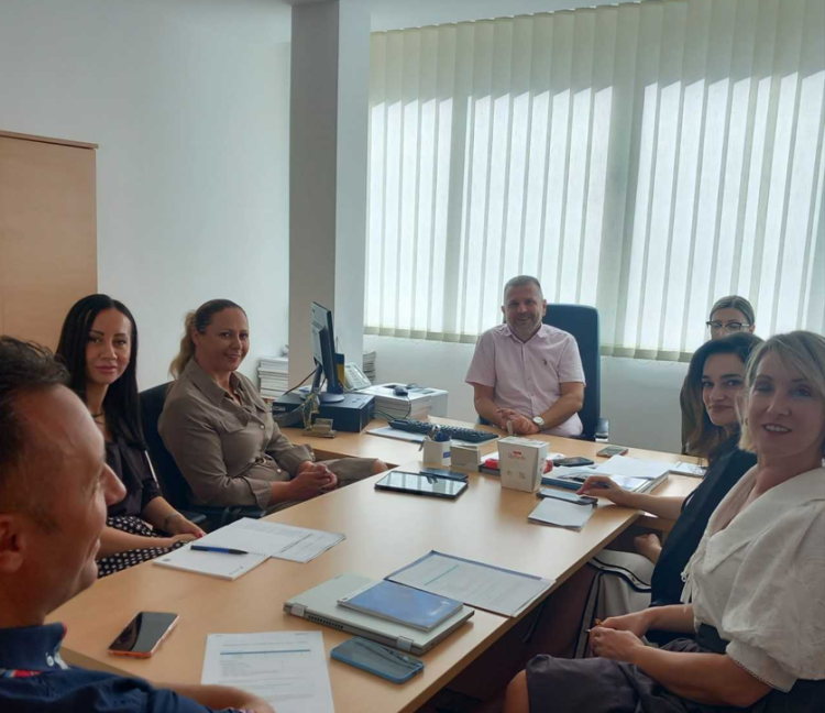 Ravnateljica tajništva VSTV, Broćanka Ivana Zovko-Planinić, sa delegacijom u posjeti Općinskom sudu u Čitluku