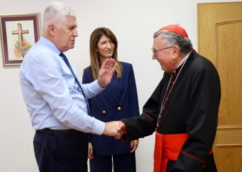 Čović i Filipović s kardinalom Puljićem: Budućnost hrvatskog naroda u BiH gradi se na zajedništvu, obitelji i odgovornosti