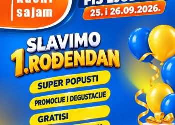 FIS Ljubuški slavi prvu godišnjicu – super popusti, Kućni sajam, promocije i degustacije, pokloni i zabava za djecu