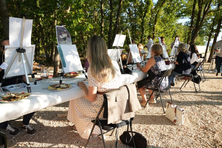 Održana „Art&Wine“ radionica u Vinariji Marijanović