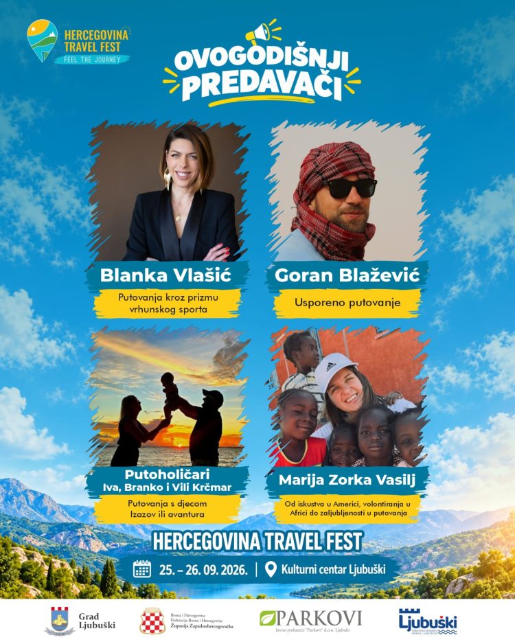NAJAVA│Hercegovina Travel Fest 2026 u Ljubuškom