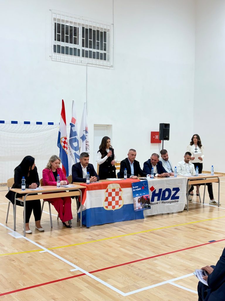 Održan predizborni skup HDZ-a BiH Čitluk za župu Međugorje