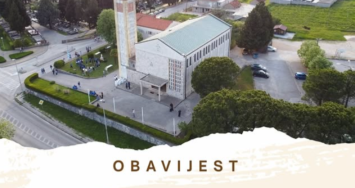 ŽUPA ČITLUK │Od nedjelje novi raspored svetih misa