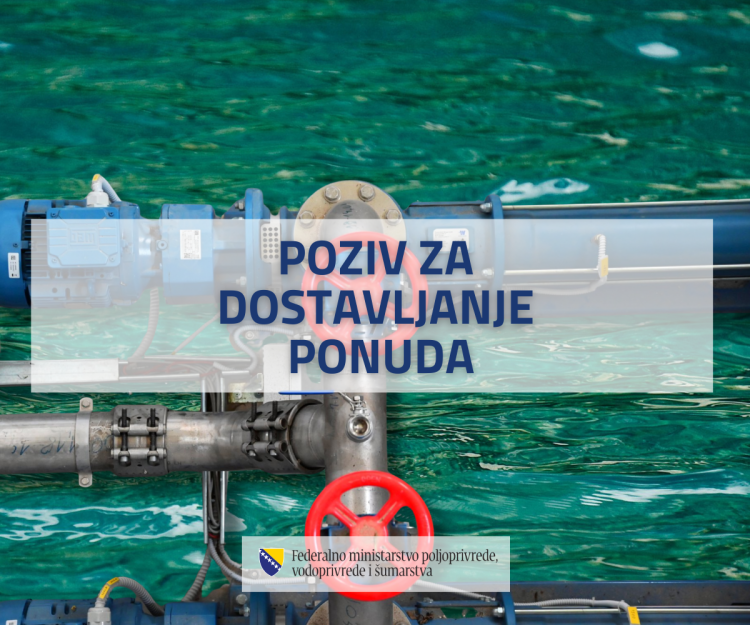 Izgradnja tlačnog cjevovoda i novog vodospremnika vodovodnog sistema Općine Čitluk – Poziv za dostavljanje ponuda