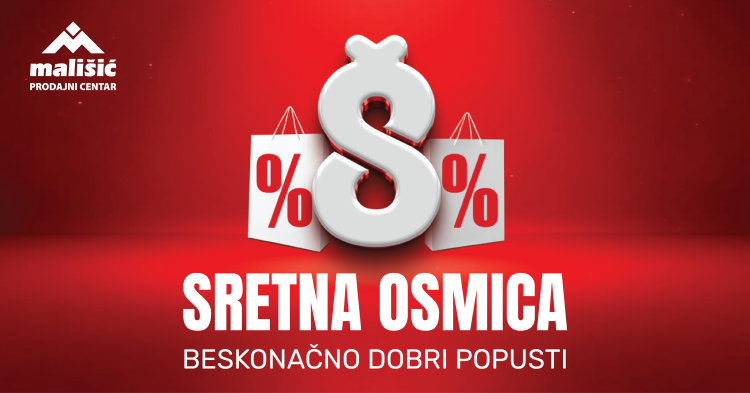 SRETNA OSMICA U PC MALIŠIĆ MEĐUGORJE – četvrtak, 08.10.2026.g.