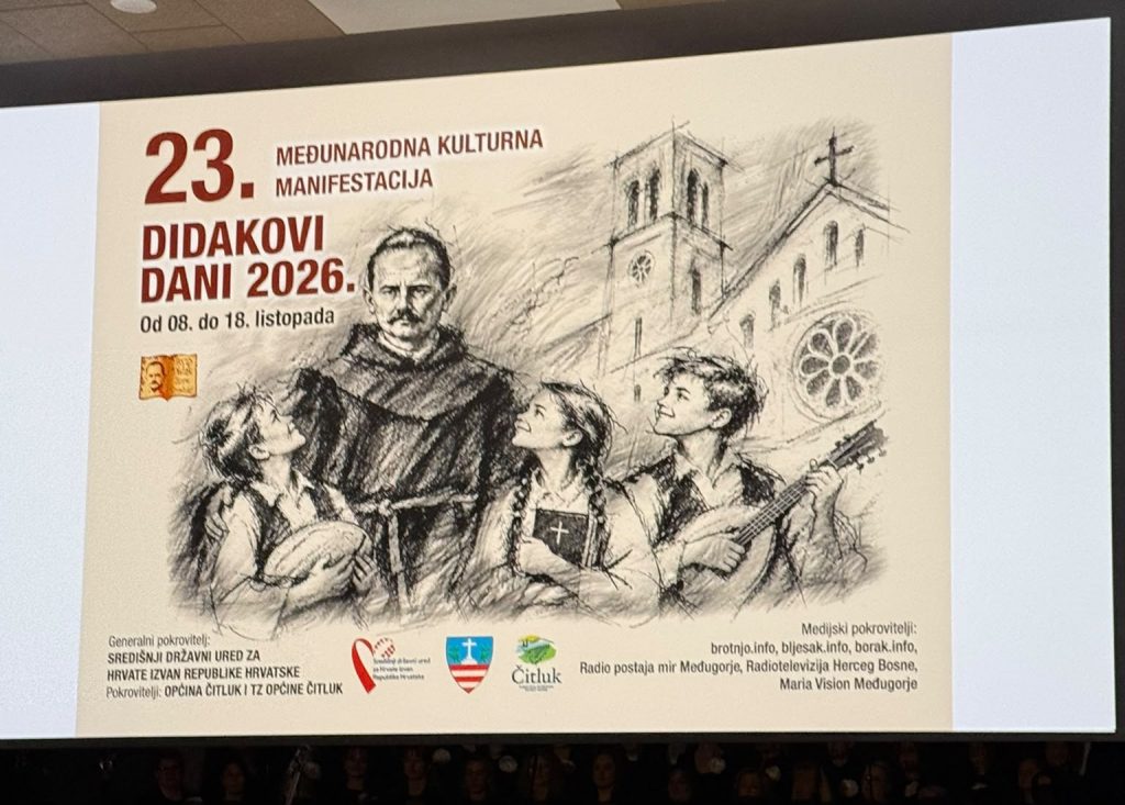 U Čitluku svečano otvoreni 23. Didakovi dani: Dodijeljena priznanja i najavljeni novi projekti