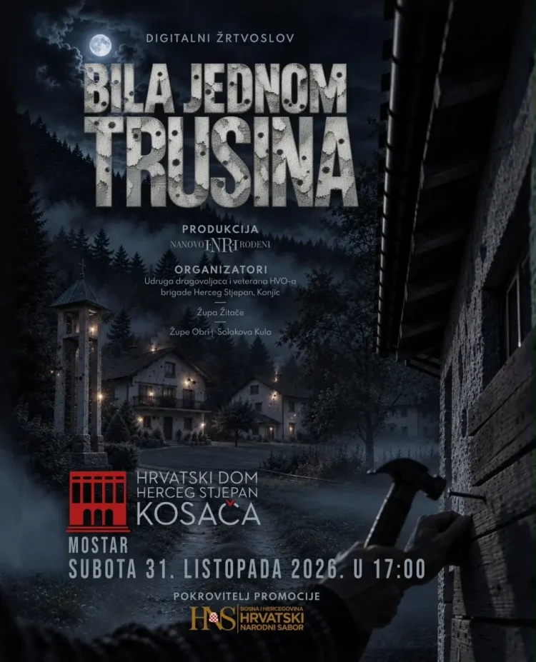 U Mostaru predstavljanje digitalnog žrtvoslova „Bila jednom Trusina“