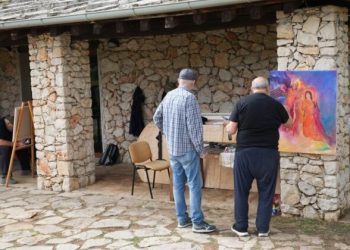 Počeli 23. Didakovi dani: Više od trideset umjetnika sudjeluje u radu likovne kolonije