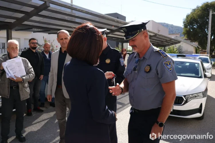 MUP HNŽ-a nabavio 25 novih policijskih vozila vrijednih 1,65 milijuna KM